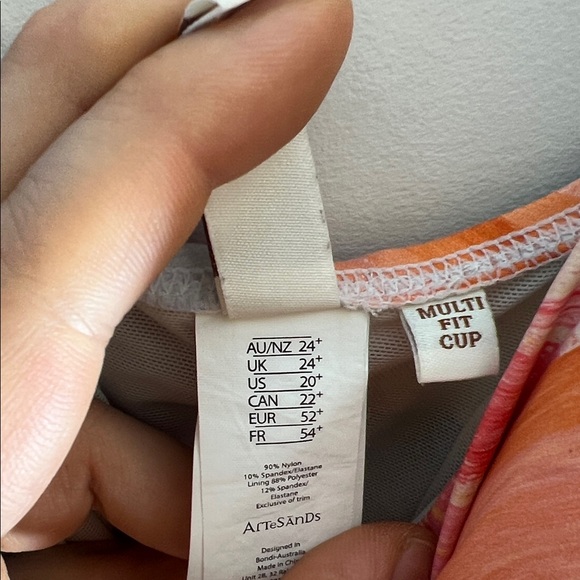 *Artesands* Premium: Colorful Swimsuit with Abstract Pattern - Picture 3 of 9